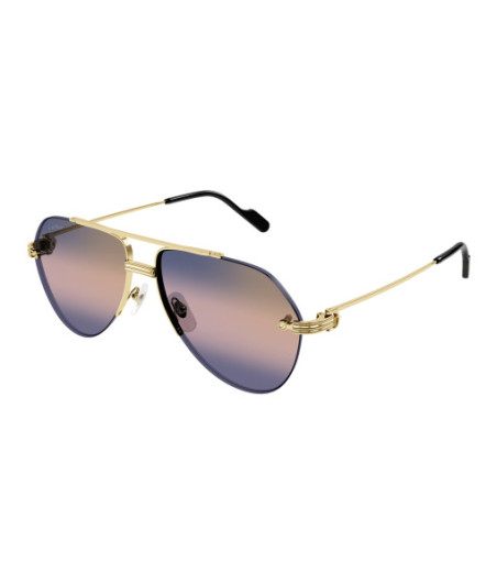 Lunettes de Soleil Cartier CT0427S 004 Or