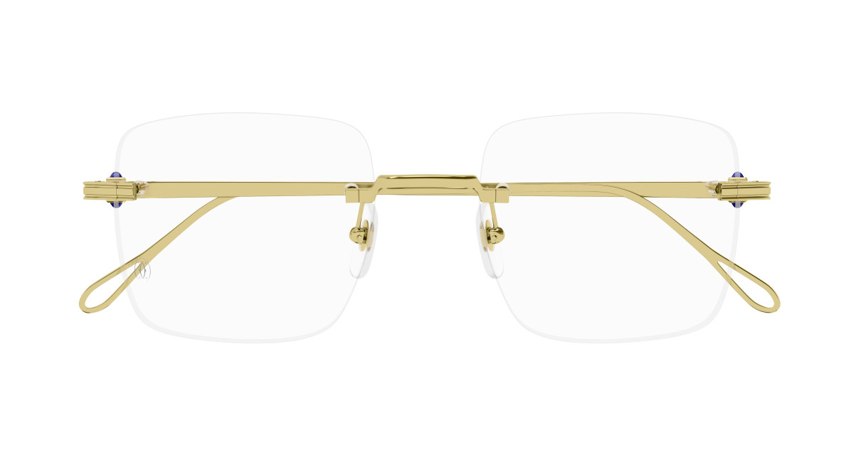 Lunettes de Vue Cartier CT0458O 002 Or