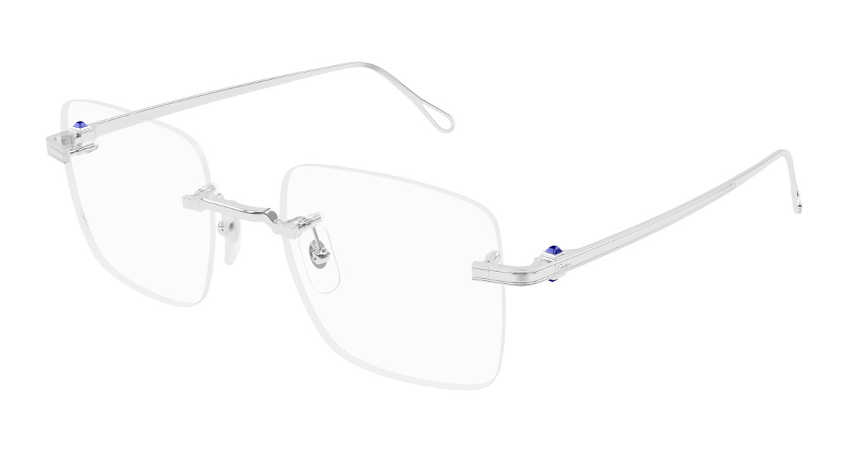 Lunettes de Vue Cartier CT0458O 003 Argent