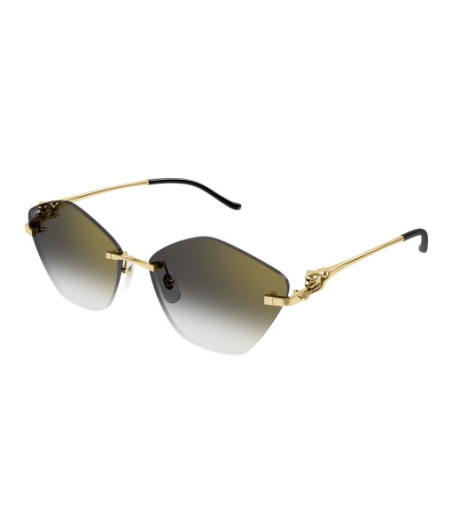 Lunettes de Soleil Cartier CT0429S 001 Or