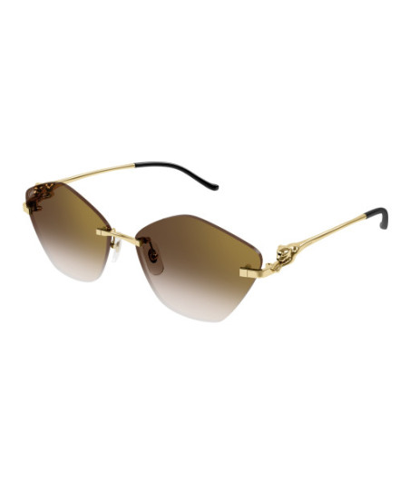 Lunettes de Soleil Cartier CT0429S 002 Or