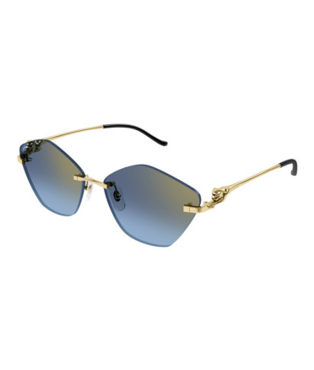 Lunettes de Soleil Cartier CT0429S 004 Or