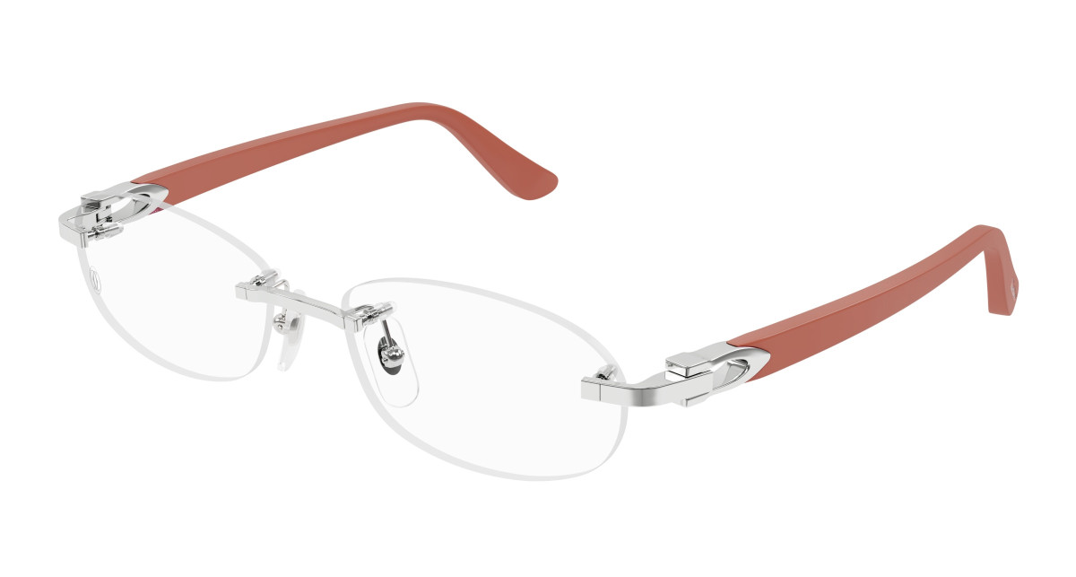 Lunettes de Vue Cartier CT0455OJ 002 Argent