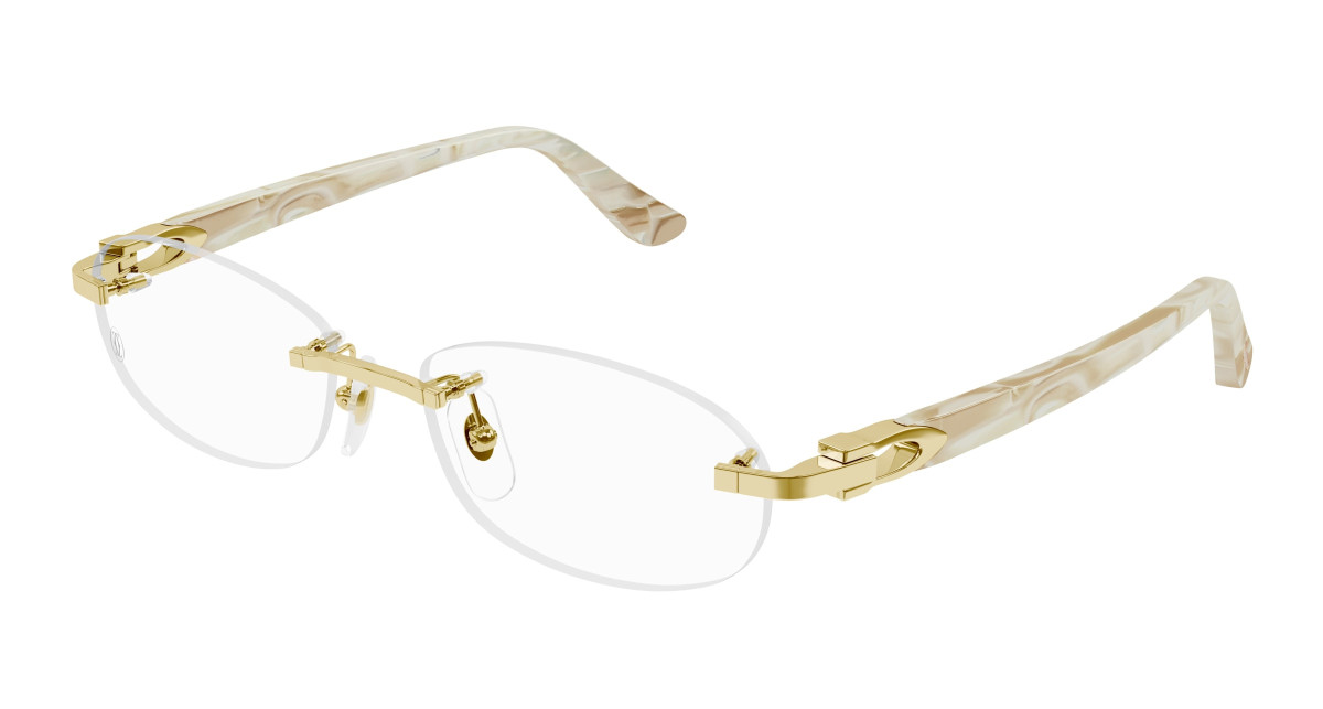 Lunettes de Vue Cartier CT0455OJ 003 Or