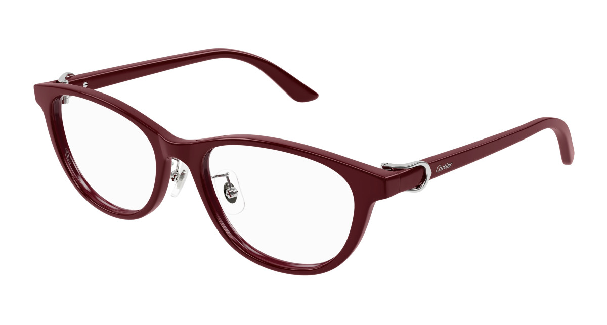 Lunettes de Vue Cartier CT0456OJ 002 Bourgogne