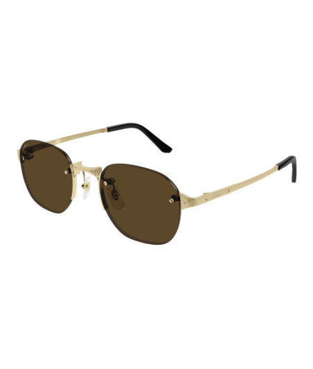 Lunettes de Soleil Cartier CT0459S 002 Or