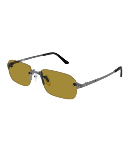 Lunettes de Soleil Cartier CT0460S 004 Ruthenium