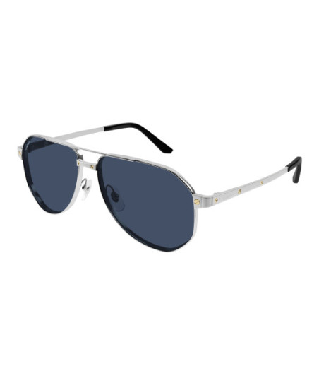 Lunettes de Soleil Cartier CT0461S 002 Argent