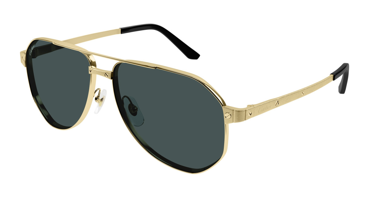 Lunettes de Soleil Cartier CT0461S 003 Or