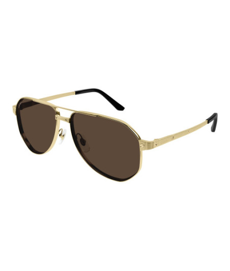 Lunettes de Soleil Cartier CT0461S 004 Or