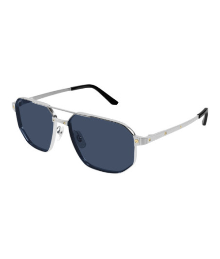 Lunettes de Soleil Cartier CT0462S 002 Argent