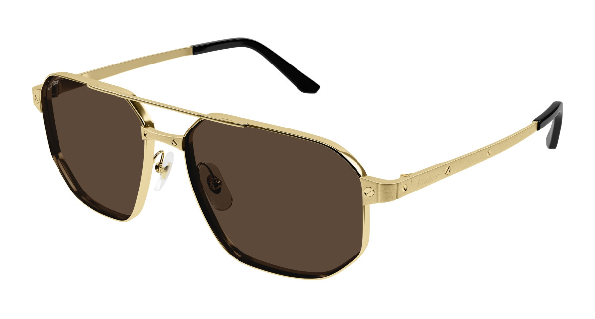 Lunettes de Soleil Cartier CT0462S 004 Or