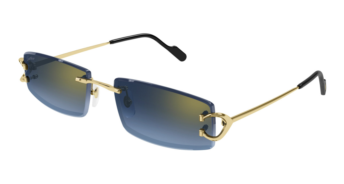 Lunettes de Soleil Cartier CT0465S 002 Or