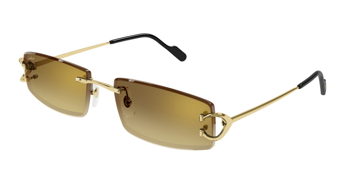 Lunettes de Soleil Cartier CT0465S 004 Or