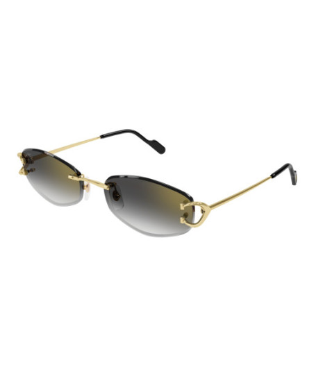 Lunettes de Soleil Cartier CT0467S 001 Or