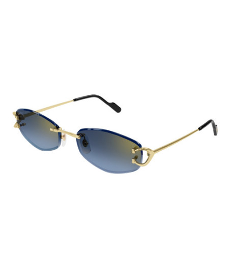 Lunettes de Soleil Cartier CT0467S 002 Or