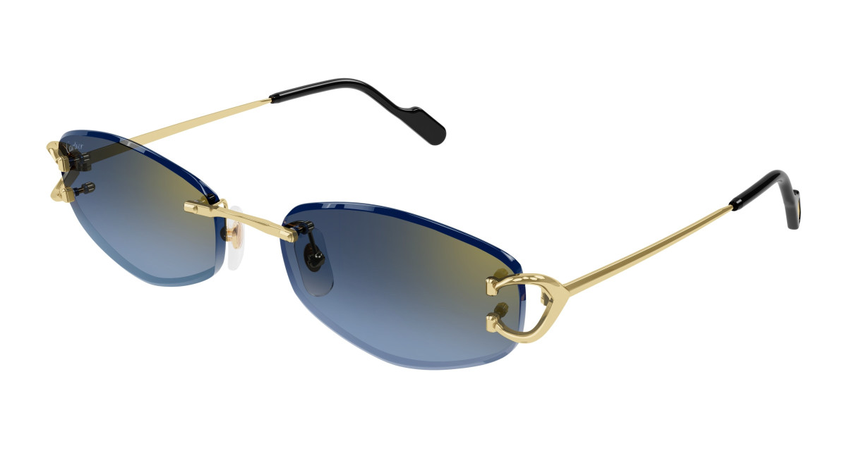 Lunettes de Soleil Cartier CT0467S 002 Or