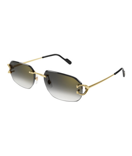 Lunettes de Soleil Cartier CT0468S 001 Or