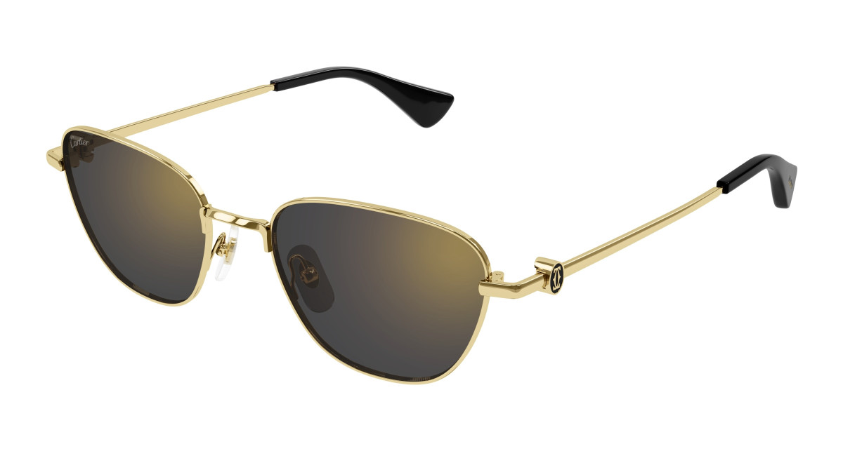 Lunettes de Soleil Cartier CT0469S 001 Or