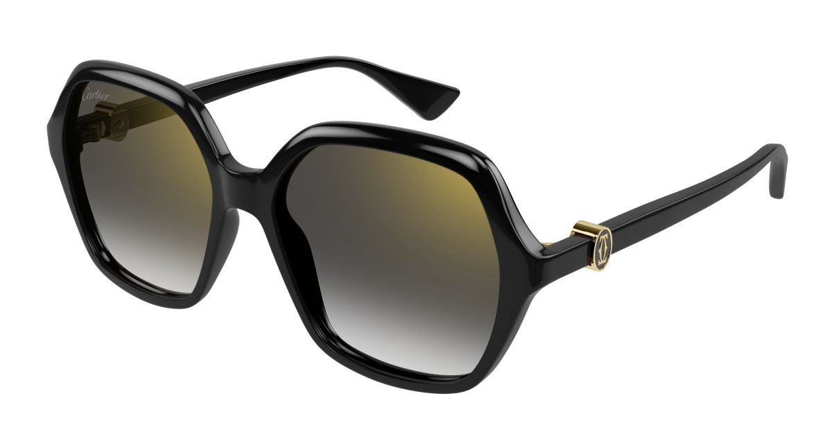 Lunettes de Soleil Cartier CT0470S 001 Noir