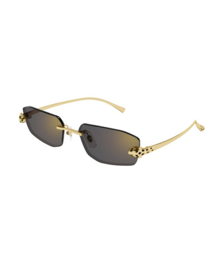 Lunettes de Soleil Cartier CT0474S 001 Or