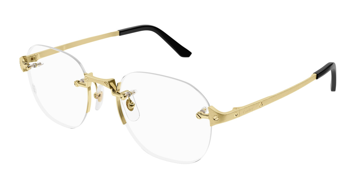 Lunettes de Vue Cartier CT0478O 001 Or