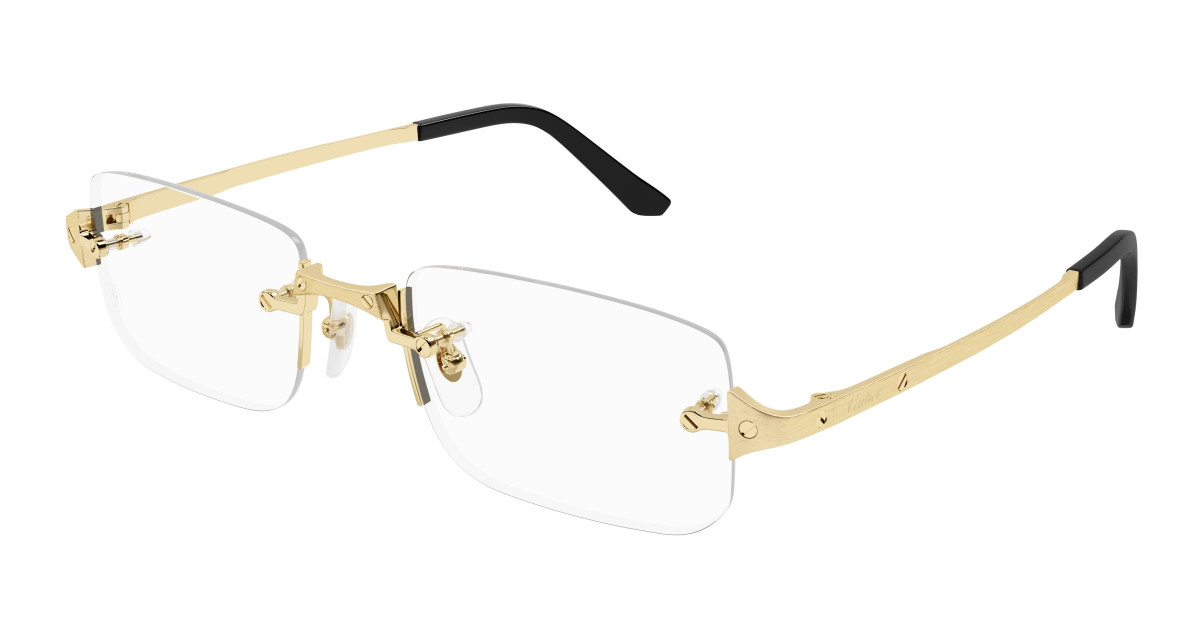 Lunettes de Vue Cartier CT0479O 001 Or