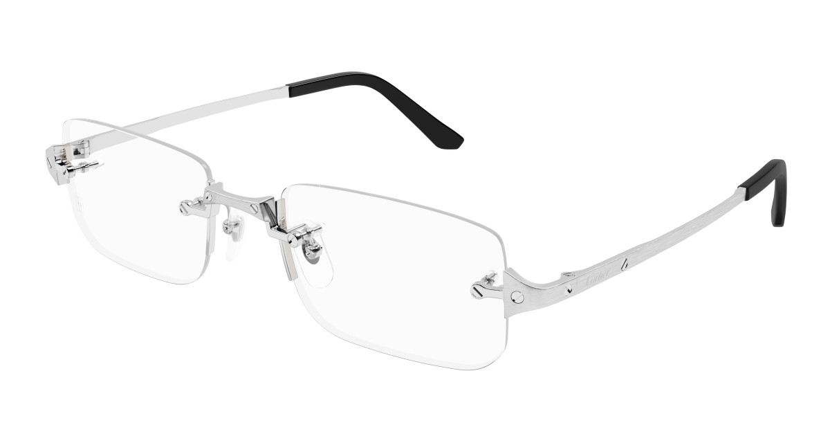 Lunettes de Vue Cartier CT0479O 002 Argent