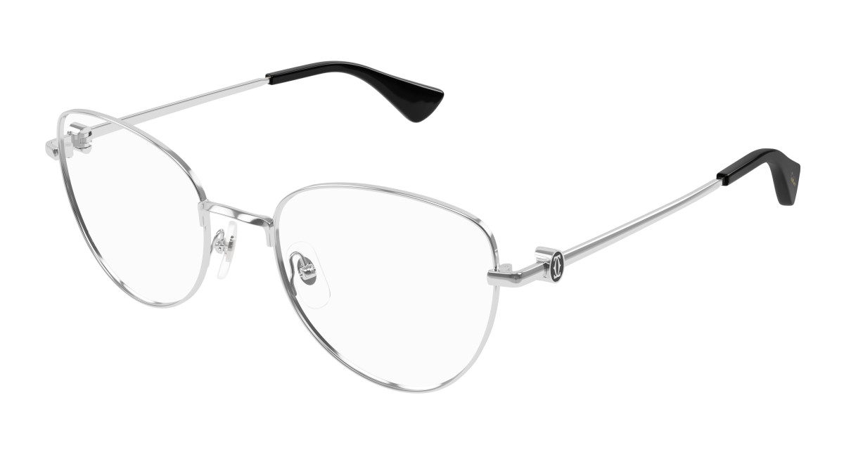 Lunettes de Vue Cartier CT0490O 002 Argent