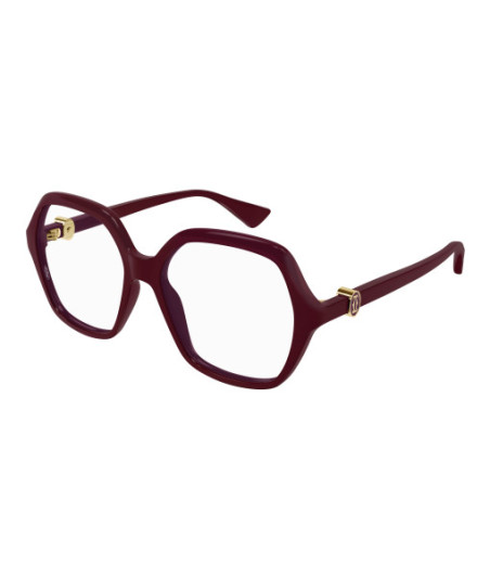 Lunettes de Vue Cartier CT0492O 003 Bourgogne