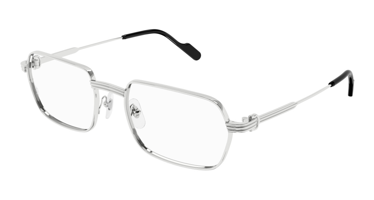 Lunettes de Vue Cartier CT0483O 002 Argent