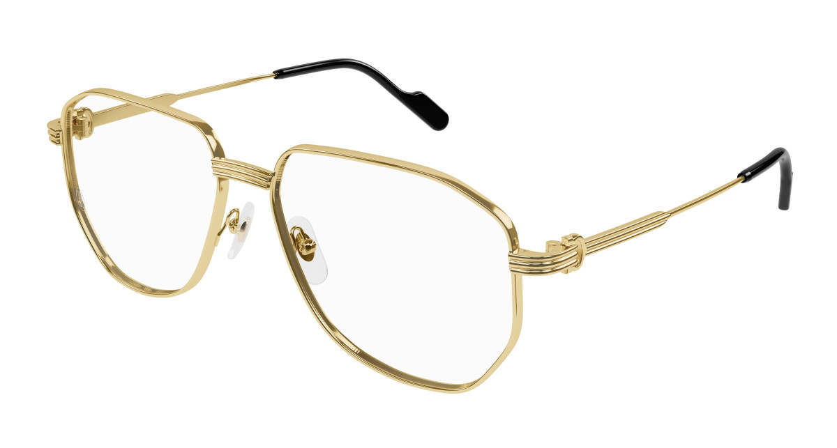 Lunettes de Vue Cartier CT0484O 001 Or