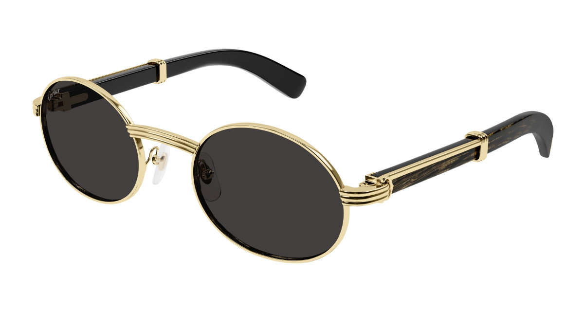 Lunettes de Soleil Cartier CT0464S 001 Or