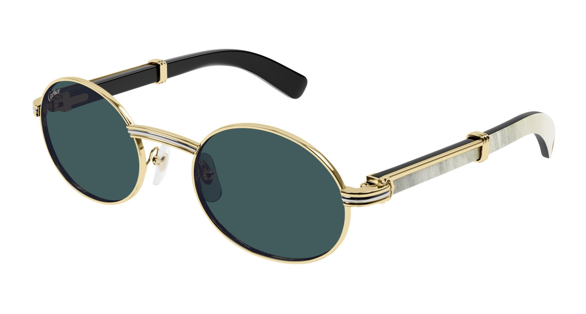 Lunettes de Soleil Cartier CT0464S 003 Or