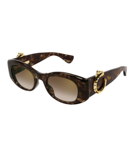 Lunettes de Soleil Cartier CT0472S 002 Havane