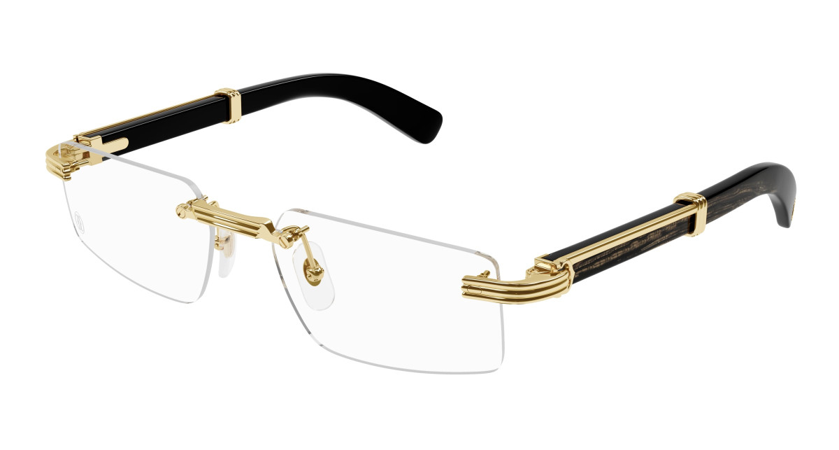 Lunettes de Vue Cartier CT0485O 001 Or