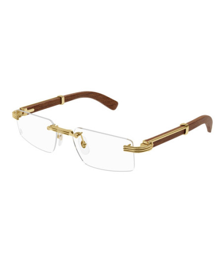 Lunettes de Vue Cartier CT0485O 002 Or