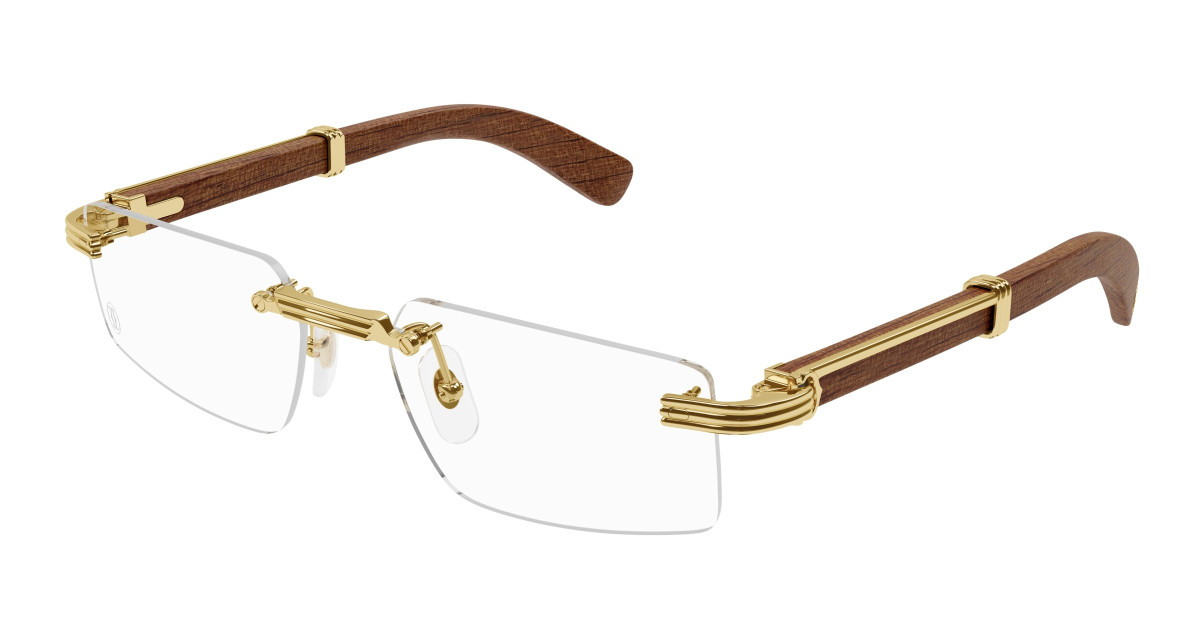 Lunettes de Vue Cartier CT0485O 002 Or