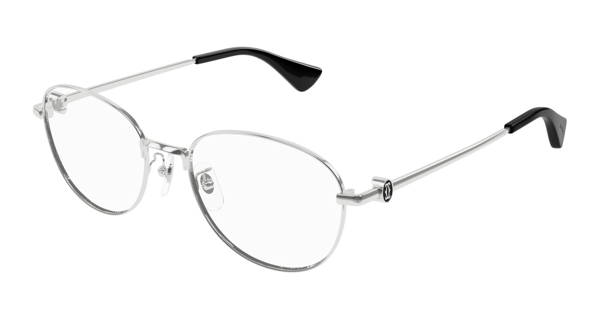 Lunettes de Vue Cartier CT0491OA 002 Argent