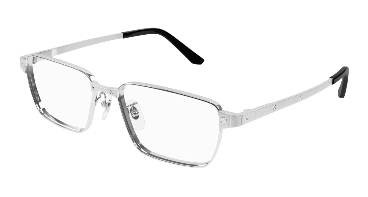 Lunettes de Vue Cartier CT0482OA 002 Argent