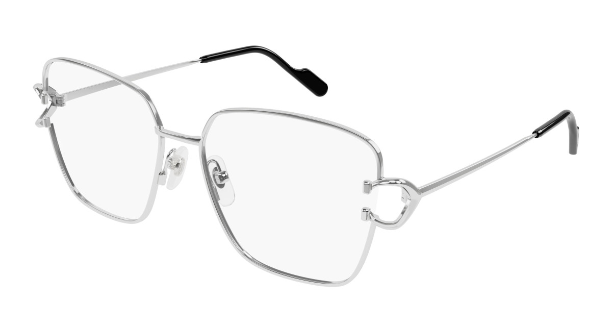 Lunettes de Vue Cartier CT0486O 002 Argent