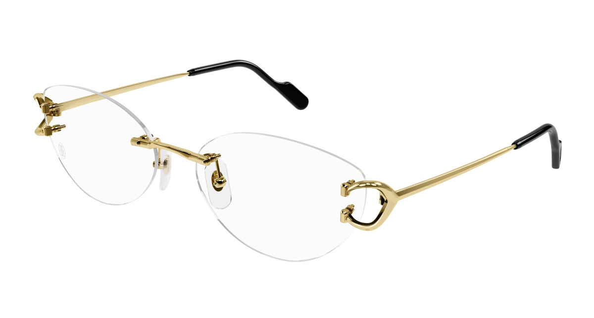 Lunettes de Vue Cartier CT0487O 001 Or