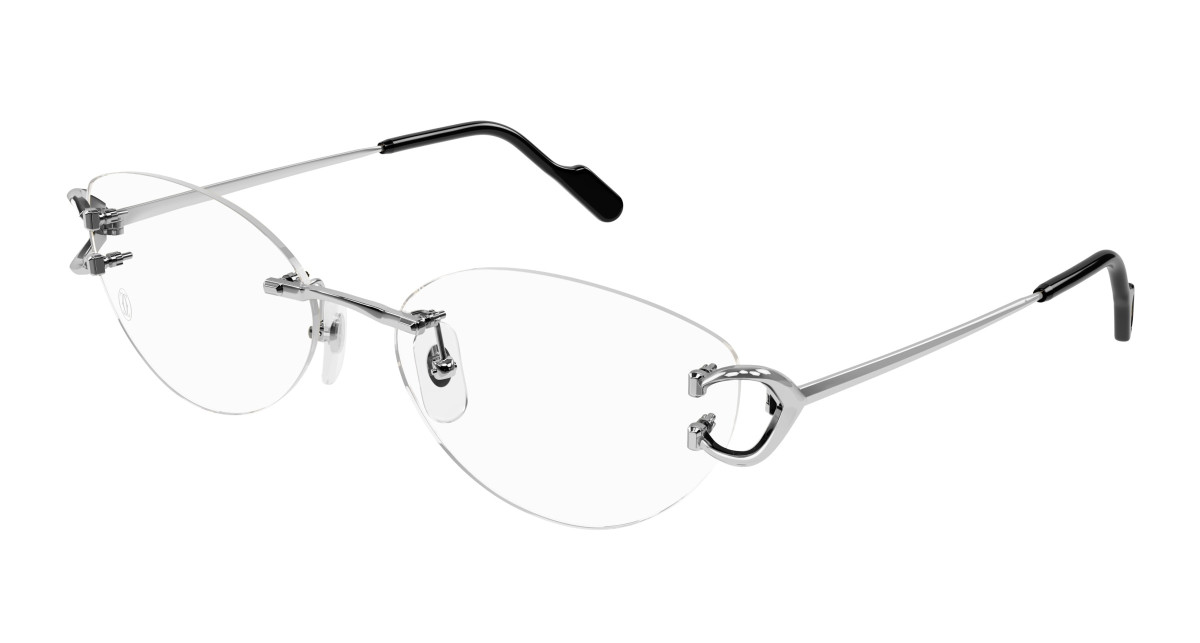 Lunettes de Vue Cartier CT0487O 002 Argent