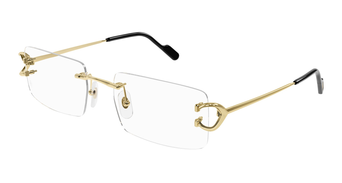 Lunettes de Vue Cartier CT0488O 001 Or