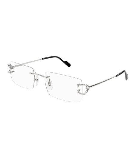 Lunettes de Vue Cartier CT0488O 002 Argent