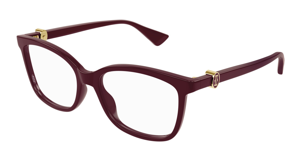 Lunettes de Vue Cartier CT0493O 003 Bourgogne