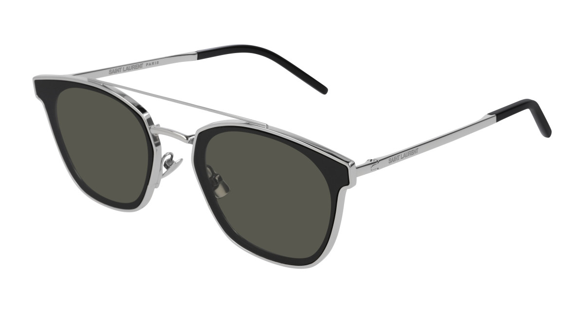 Lunettes de Soleil Saint laurent SL 28 METAL 005 Argent