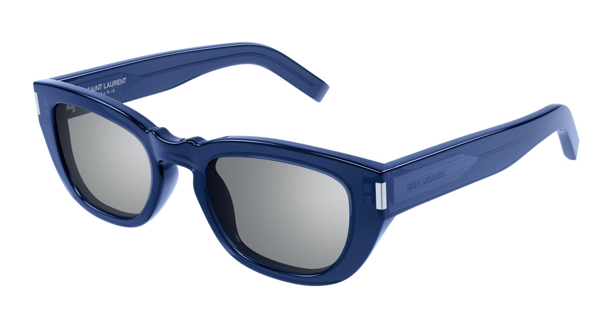 Saint laurent blue sunglasses online