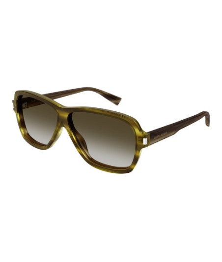 Lunettes de Soleil Saint laurent SL 609 CAROLYN 003 Havane