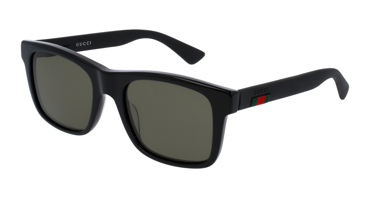 Lunettes de Soleil Gucci GG0008S 001 Noir